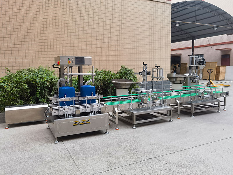 銀川25升化工溶液灌裝機(jī)