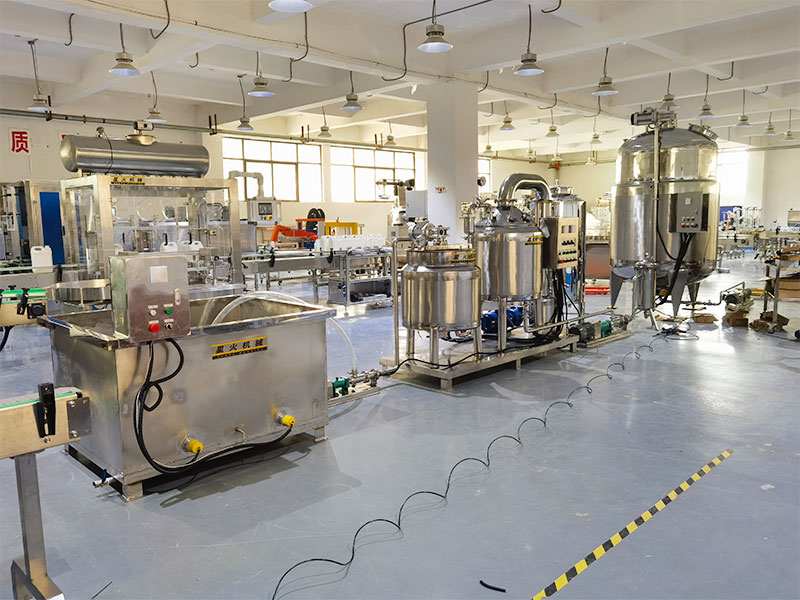 杭州蜂蜜灌裝機旋蓋生產線